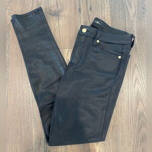 7 For All Mankind Black Jeans